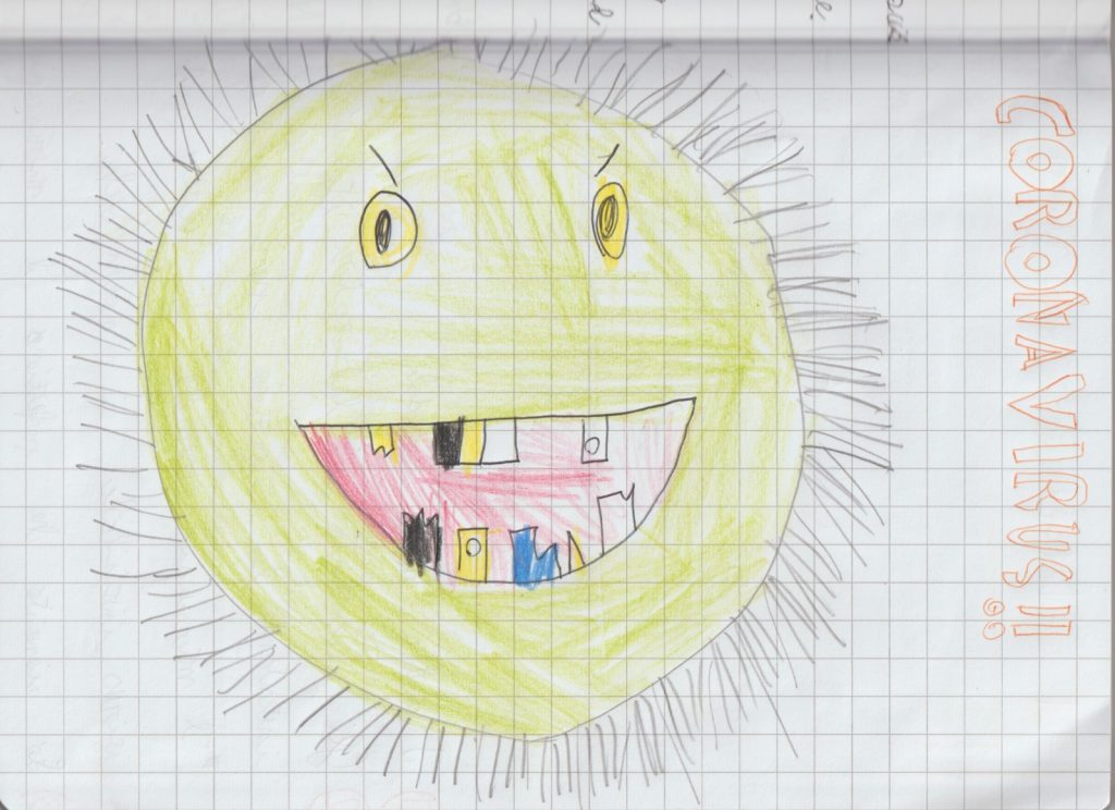 Come interpretare i disegni dei bambini: il disegno di Gaetano.