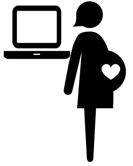 Psicologia online per donne in gravidanza.